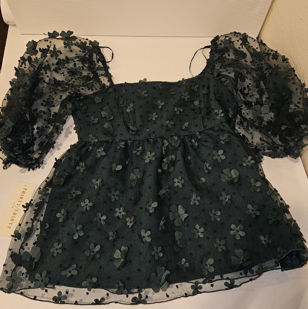 Green blouse - Thirty Thirty